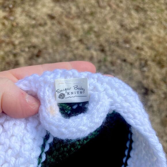 NWOT Sugar Baby Knits Handmade Sarah Christmas Stocking - Picture 4 of 5